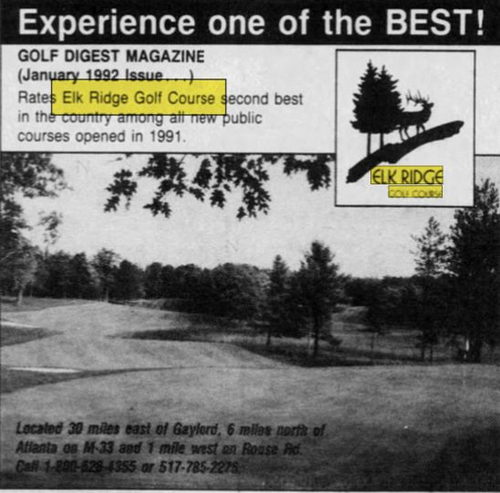Elk Ridge Golf Course - Apr 22 1992 Article (newer photo)